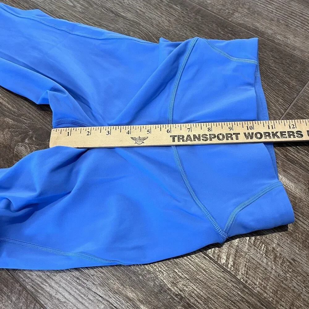 Lululemon Base Pace High Rise HR Tight Women’s Size 2 Blue 25” Leggings Pants - Picture 8 of 10